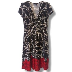 Size 10 Style & Co. Beautiful Print Midi